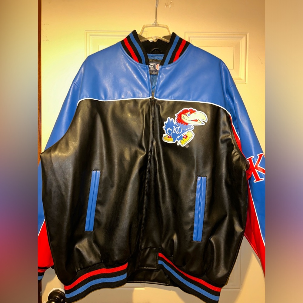 Giii by Carl Banks KU Kansas Jayhawks coat